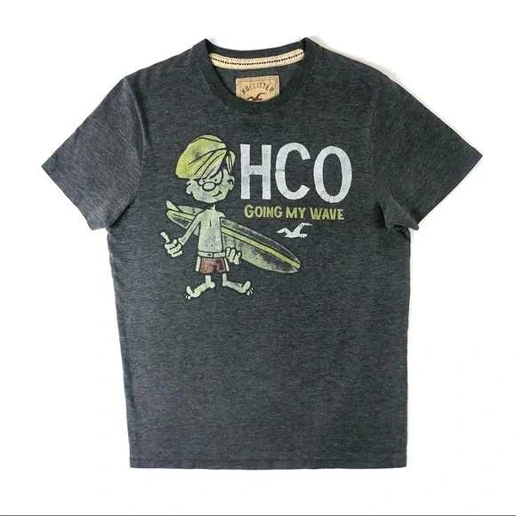 Hollister Shirts Hollister Co Going My Wave Graphic Tee Poshmark
